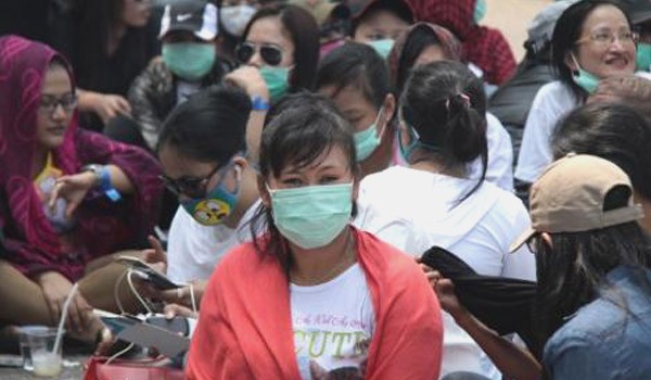 <b>Foto:</b> Para PSK Saat Demo Beberapa Hari Yang Lalu