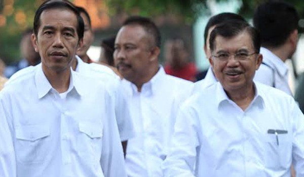 Prsiden dan Wakil Presiden Terpilih Joko Widodo dan Jusuf Kalla