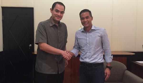<b>Foto:</b> Anindya Bakrie dan Jefri Amas