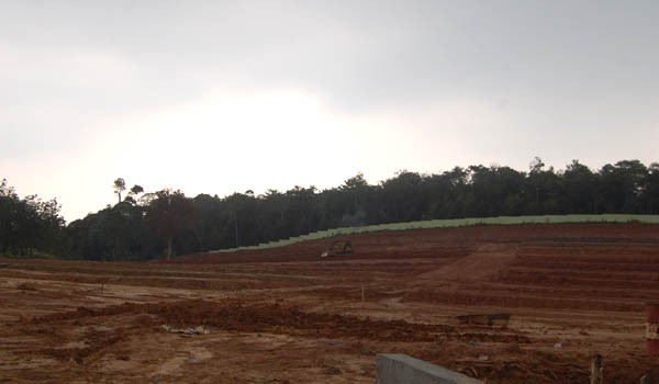Lokasi Perumahan Grand Kenali 2  saat di land clearing