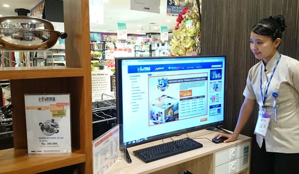 Ecatalog White Brown yang bisa di akses di Informa