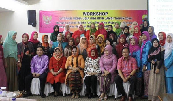 KPID Jambi mengadakan workshop literasi media usia dini