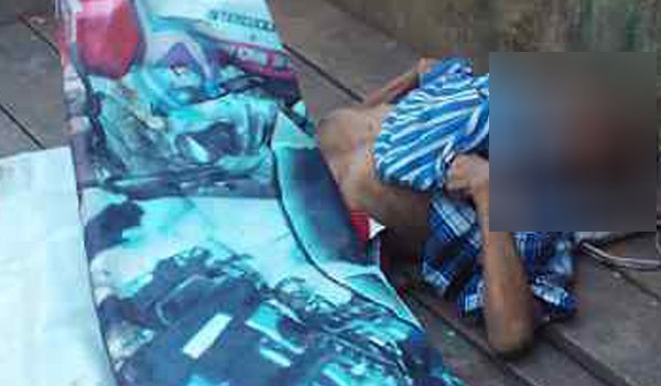 Mayat tanpa identitas yang ditemukan depan Mitra Bangunan