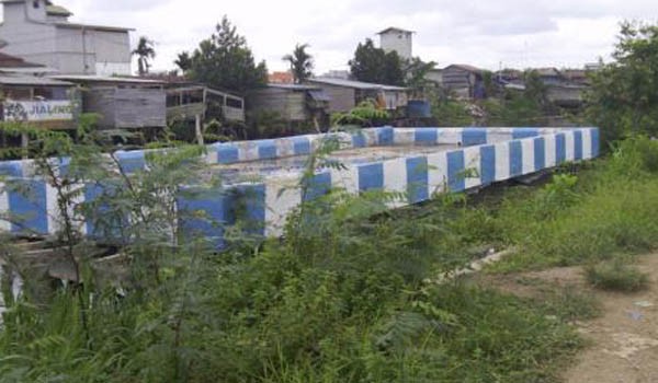 <b>Foto:</b> Salah satu dermaga yang dibangun Dishub Tanjabtim