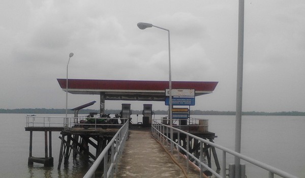 SPBN: Nelayan saat ini mengeluhkan ketiadaan BBM jenis solar. Foto adalah SPBN yang ada di Parit 7 Kuala Tungkal, GATOT S/JAMBIEKSPRES      