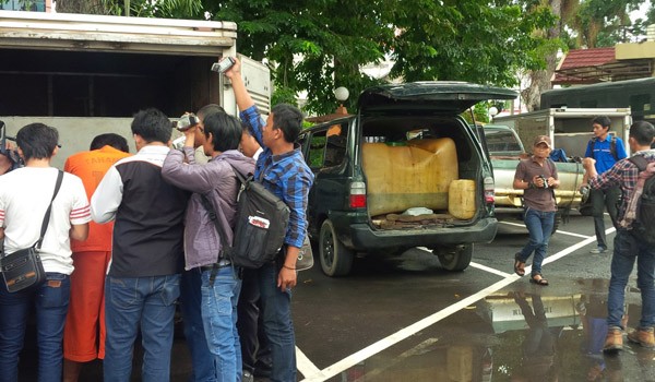 Polda jambi berhasil gagalkan aksi penimbunan BBM