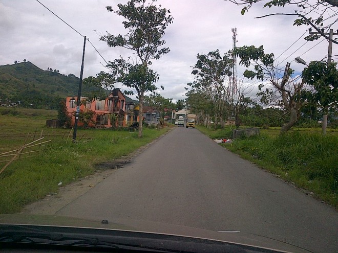 Inilah perbatasan Kumun dan Tanjung Pauh
