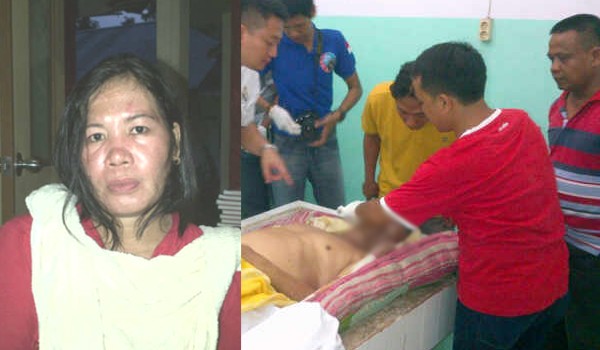 Saksi Dian dan Oknum PNS yang tewas saat di visum dirumah sakit