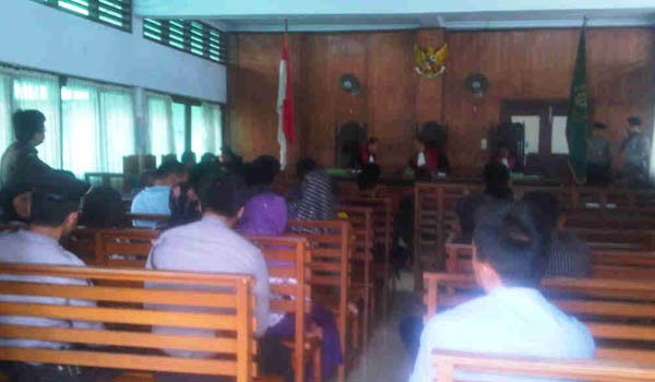 Sidang lanjutan dua kakak beradik pembunuh jaksa dijaga ketat aparat