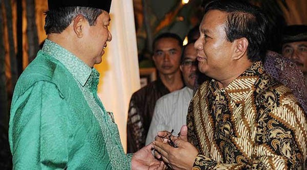 Susilo Bambang Yudhoyono dan Prabowo Subianto