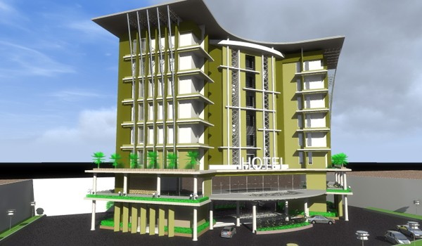 Gambar Golden Harvest Tower yang akan dibangun      