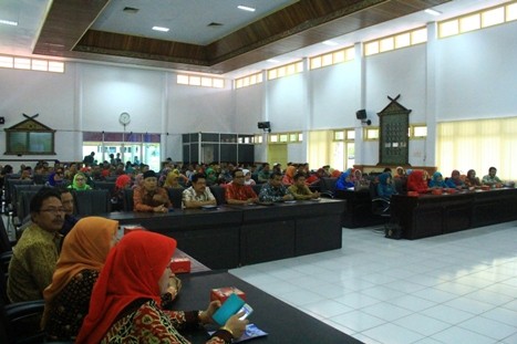 Sosialisasi guru favorit yang digelar di Kabupaten Bungo beberapa waktu lalu