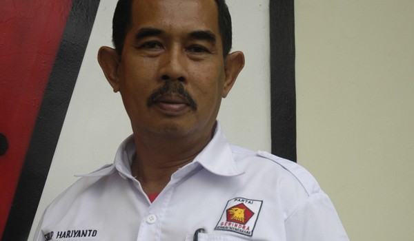 Surip Hariyanto, Ketua DPC Gerindra Bungo   