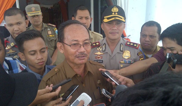 KANTONGI NAMA WAKIL : Sinwan menyatakan sudah mengantongi nama calon pendampingnya untuk maju di Pilkada Batanghari mendatang.   