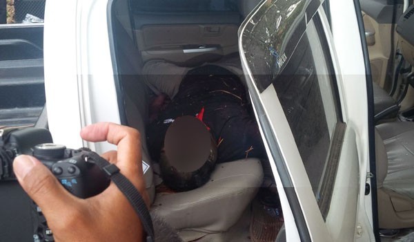 Jasad Yanto saat ditemukan