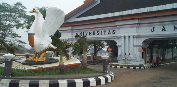 Ilustarsi Gerbang Kampus Unja Mendalo Darat