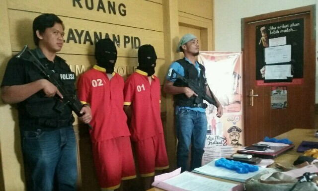 Tersangka pembunuhan mahasiswi Unja asal Desa Jelutih.