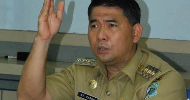 Walikota Jambi Syarif Fasha.