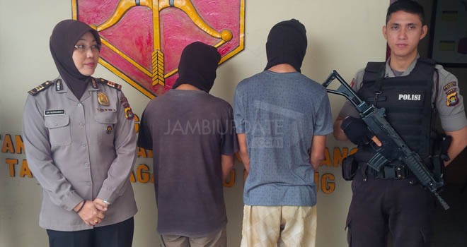 Pelaku curanmor Repi Riyanto alias Udin (20) dan Dedi Sulaiman alias Didi (19).