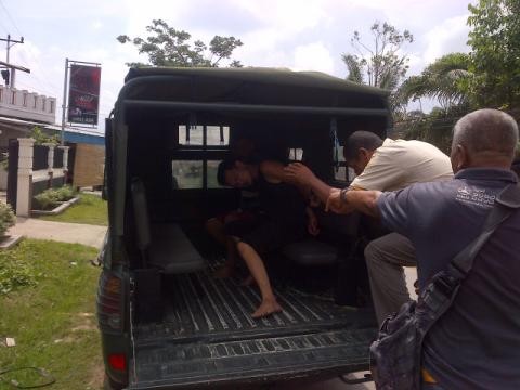 Tersangka pengedar Narkoba yang diamankan di Tanjab Barat