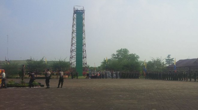 Upacara HUT Brimob ke 70 