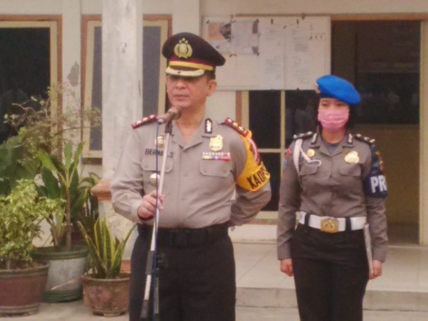 Kapolresta Jambi AKBP Bernard Sibarani