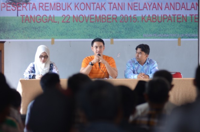 Zumi Zola tatap muka bersama petani