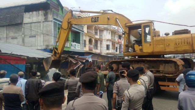 Eksekusi lahan di Talang Banjar