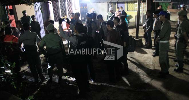 Eks lokalisasi Payo Sigadung, di Kelurahan Rawasari, Kecamatan Kotabaru, di razia.