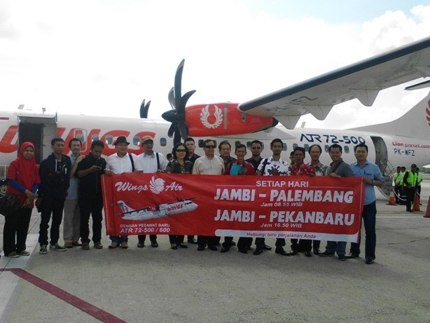 Wings Air membuka rute penerbangan Jambi-Palembang-Lampung