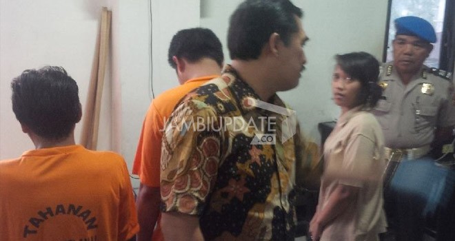 Endang Gunawan (41) warga RT 21 Telanaipura, pembunuh Yonel Indra alias Oyong.