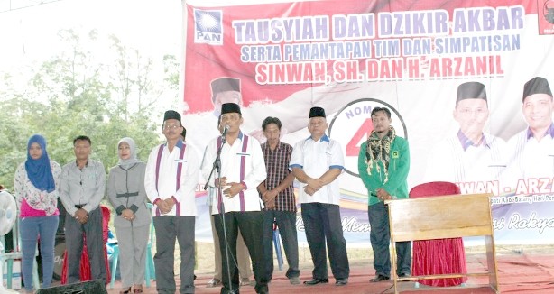 Pasangan calon  Sinwan-Arzanil