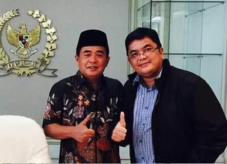 Ketua Soksi Pusat Ade Komaruddin bersama Ketua Soksi Provinsi Jambi Ivan Wirata