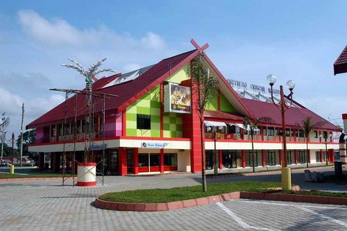 Komplek Bulian Bisnis Center (BBC) di Kota Muara Bulian