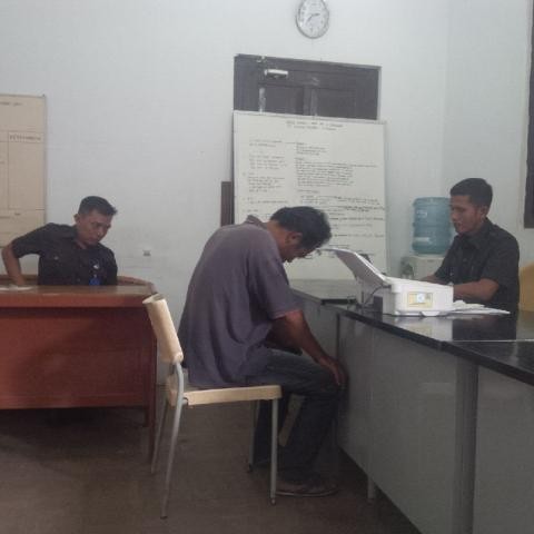 Koordinator tugboat diperiksa sebagai tersangka di polda Jambi (7/1)