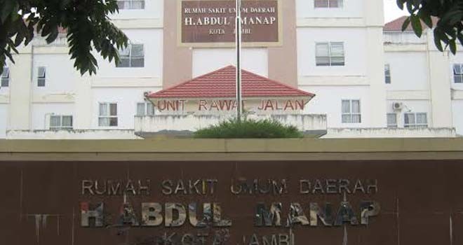 RSUD Abdul Manap Kota Jambi.