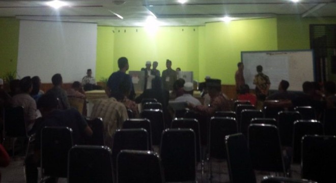 Penghitungan suara pemilihan Ketua PW Muhammadiyah Provinsi Jambi