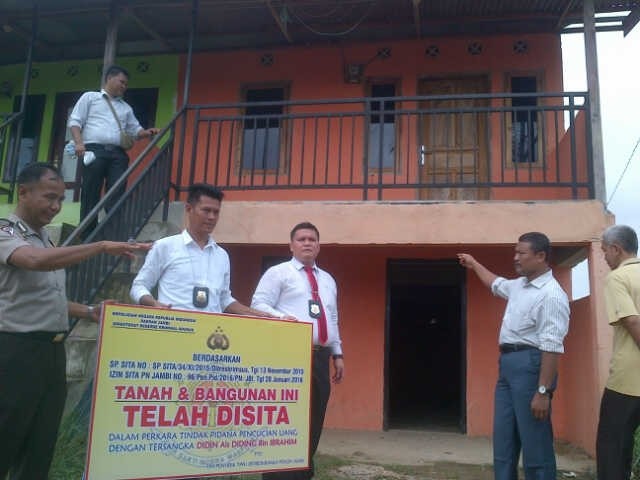 Aset DIding yang disita polisi