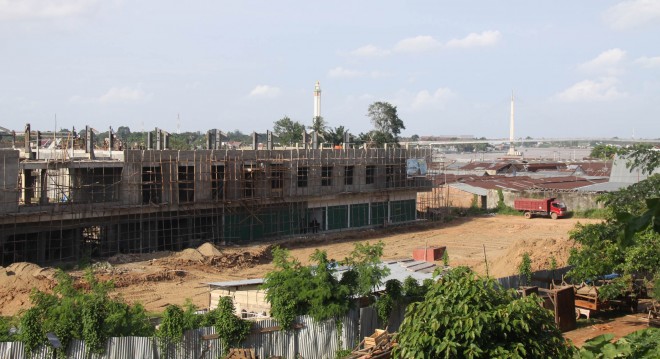 Pembangunan Pasar Angso Duo Jambi