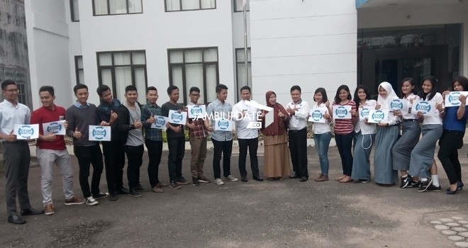 Semi finalis  bujang gadis Kota Jambi 2016 bersama Kepala BNN Kota Jambi