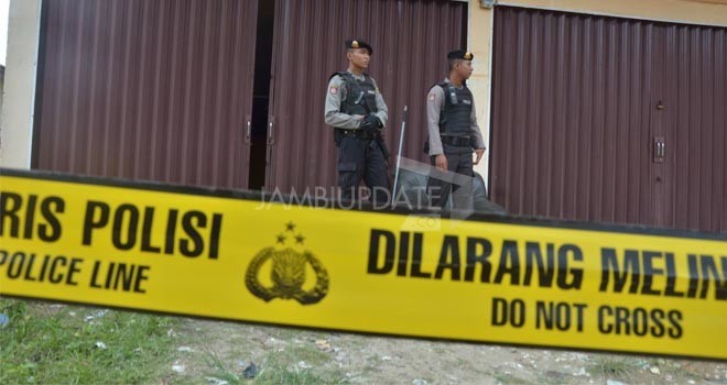 Lokasi peledakan bom di Pasir Putih beberapa waktu lalu