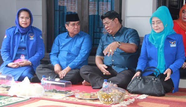 Dua kandidat Calon Ketua Demokrat Jambi HBA dan Burhanuddin Mahir
