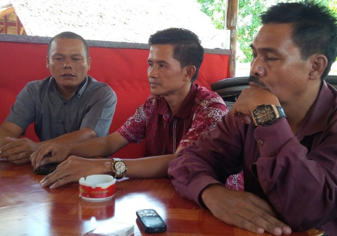 MJ bersama Ketua DPC Gerindra Muaro Jambi Salman