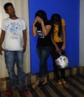 Pasangan bukan suami isteri yang dipergoki di tempat hiburan di Merangin.