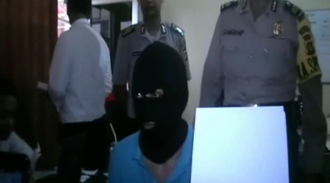 Tersangka kasus pencabulan di Batanghari