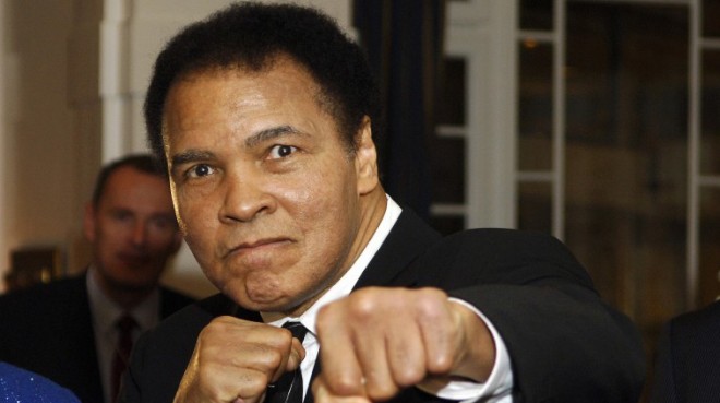 Muhammad Ali, petinju terbesar dunia. FOTO: AFP