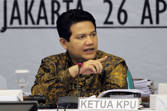 Ketua KPU Husni Kamil Manik. Foto: dok Sumut Pos