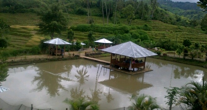 Taman Putri Tunggal di Desa Sekungkung, Kerinci