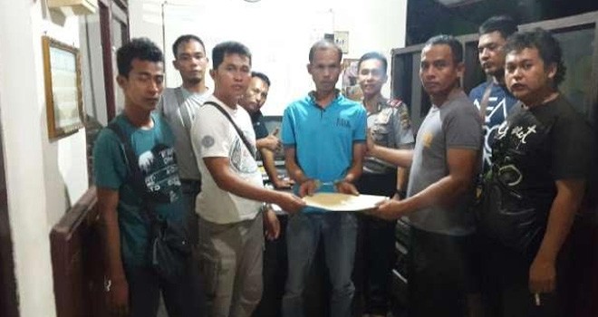 atreskrim Polres Batanghari bersama Polsek Mersam, mengamankan satu orang pelaku yang membawa narkoba jenis sabu-sabu seberat 4 Gram.