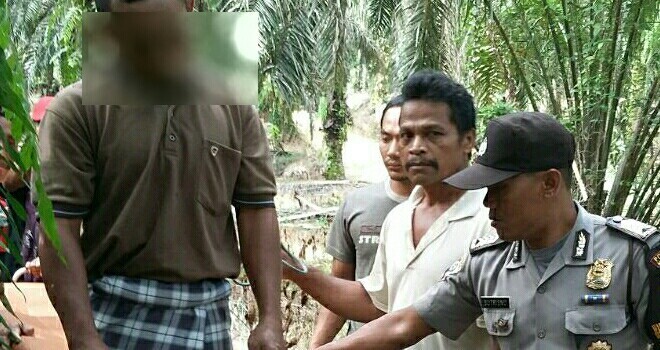 Warga yang ditemukan gantung diri kebut sawit.